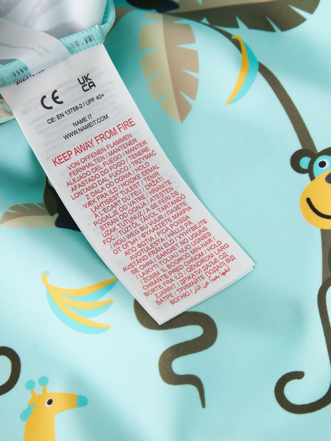 NMMZILO Swim- & Underwear - Blue Tint